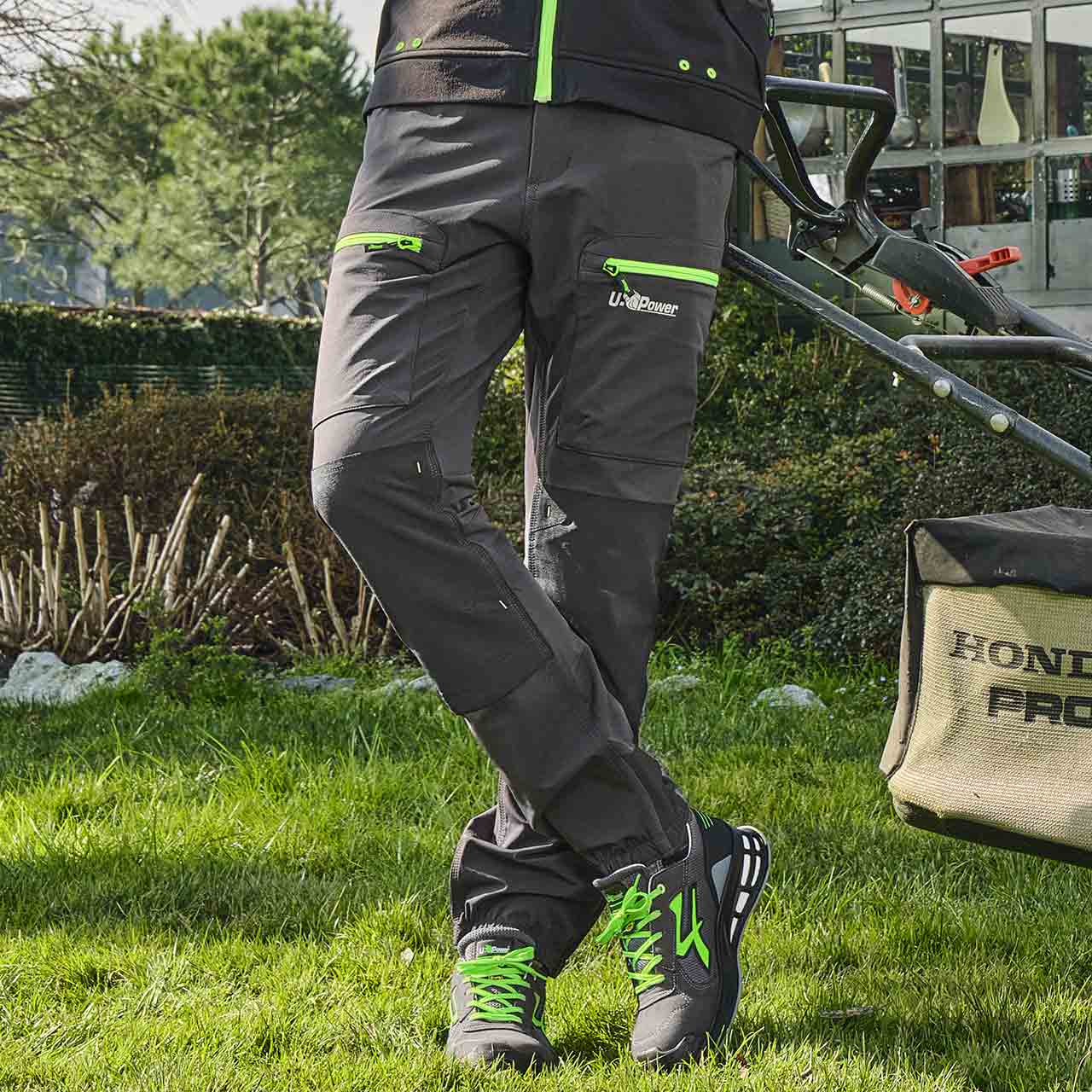 Horizon Asphalt Grey Pantaloni U-Power