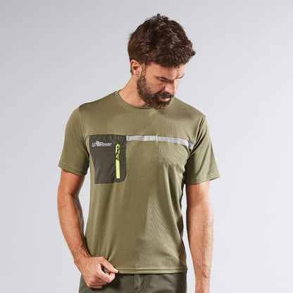 CHRISTAL T-Shirt uomo COLORE BURNT OLIVE U-Power